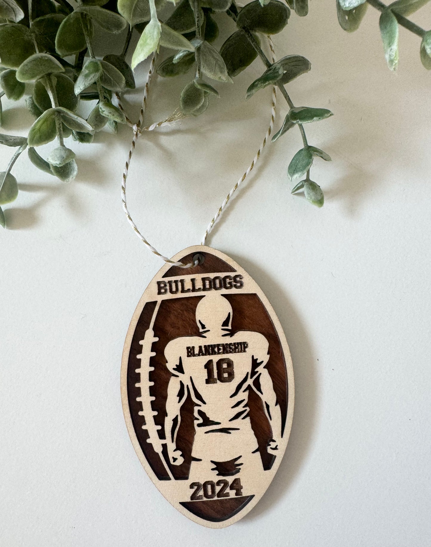 Football ornament