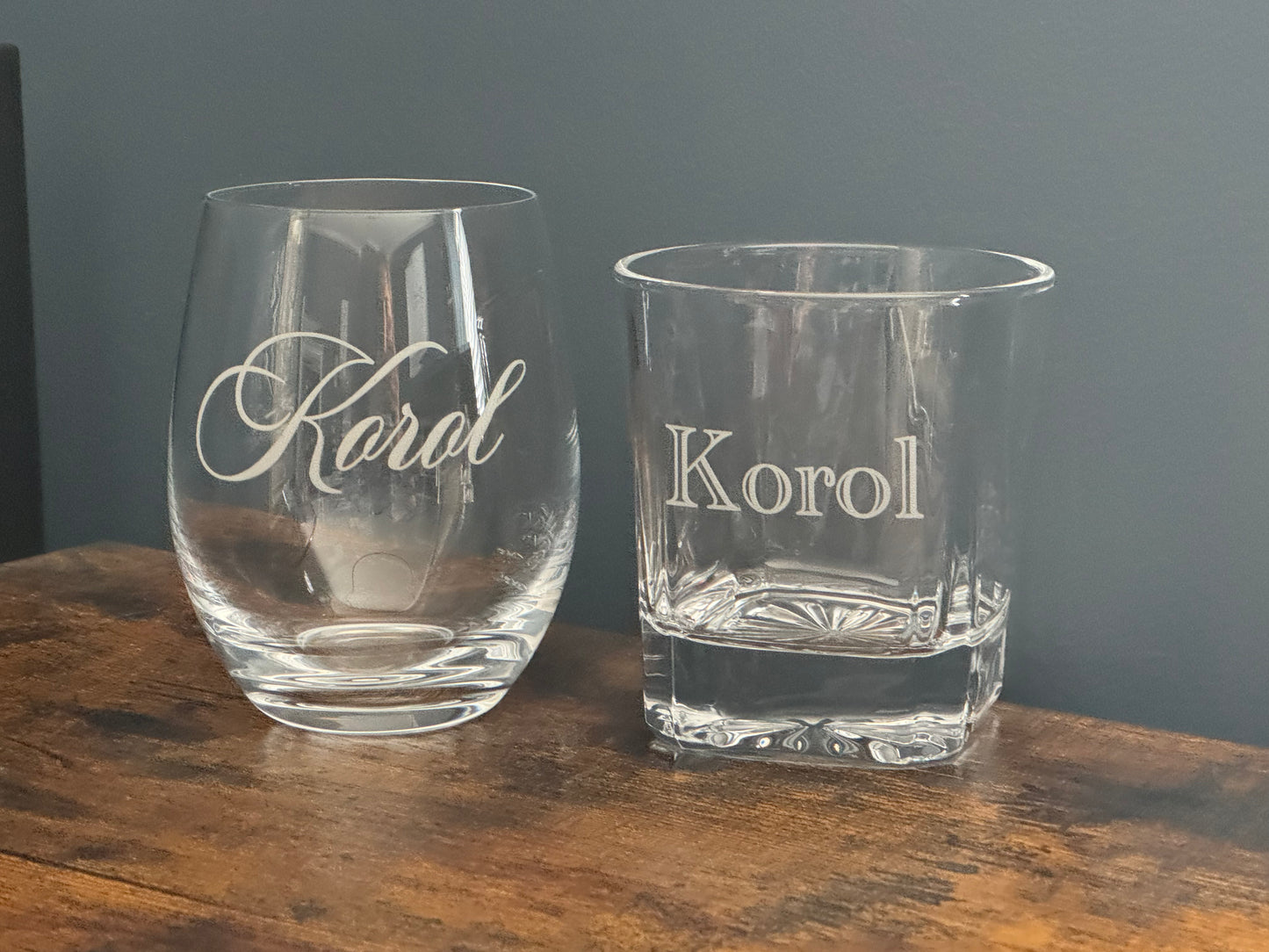 Personalized glasses