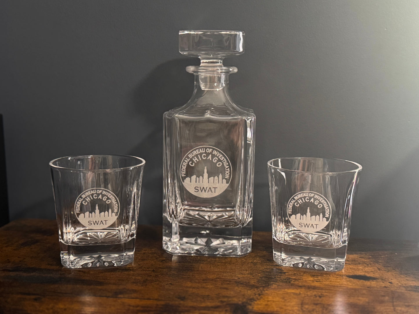 Personalized Whiskey Decanter