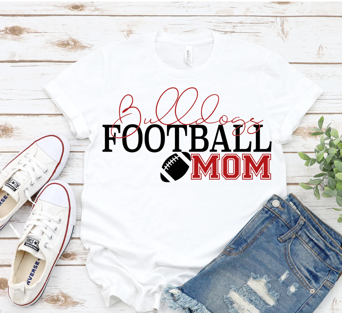 Bulldogs Football Mom