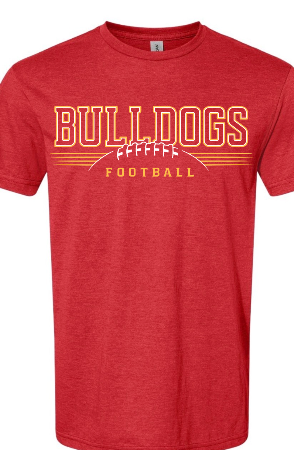 Bulldogs Football red