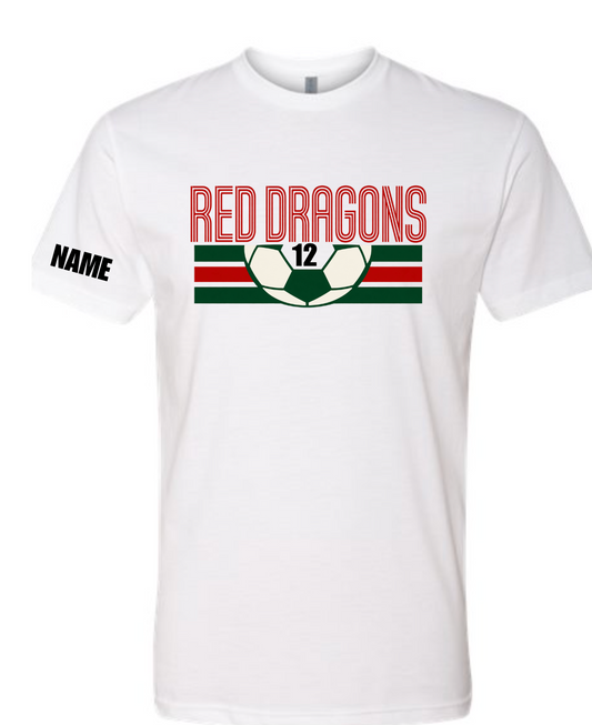 Red Dragon Soccer Ball