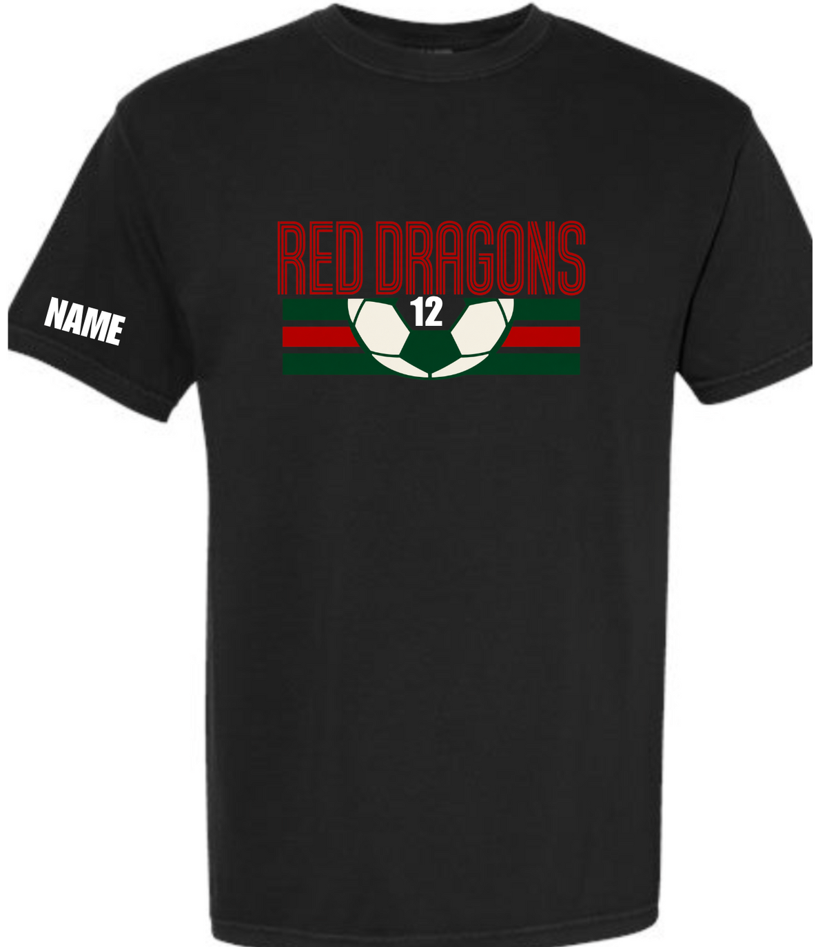 Red Dragon Soccer Ball